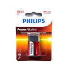 BATERIA  9V ALCALINA PHILIPS