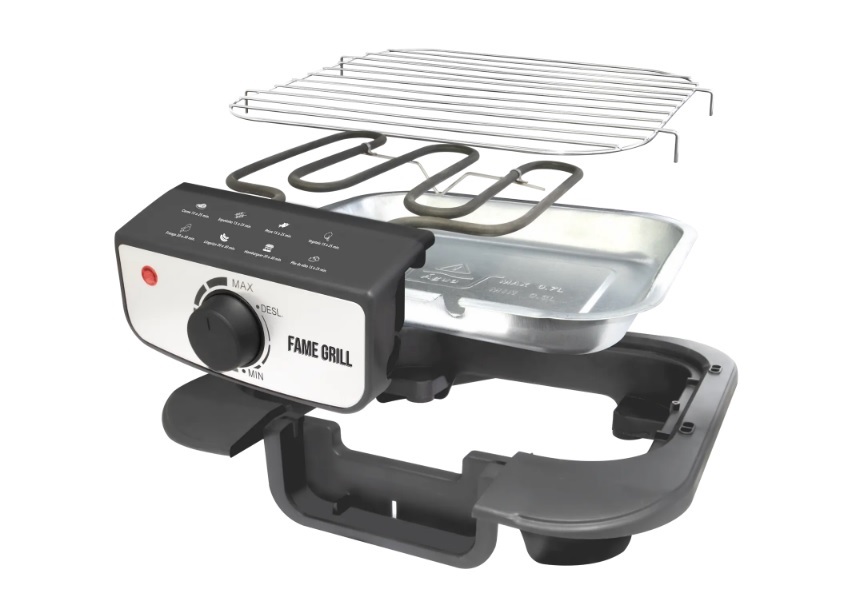 CHURRASQ ELETRICA PEQUENA 127V/1200W FAME 4308