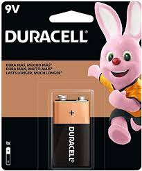 BATERIA  9V ALCALINA DURACELL