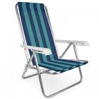 CADEIRA PRAIA 4POS. ALUM. MOR 2103