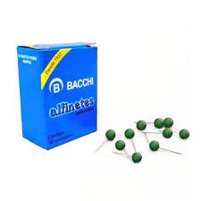 ALFINETE P/MAPA C/50UN BACCHI 38951