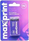 BATERIA  9V COMUM MAXPRINT